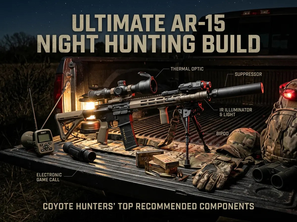 Ultimate AR-15 Night Hunting Build: Top Components Recommended by Coyote Hunters