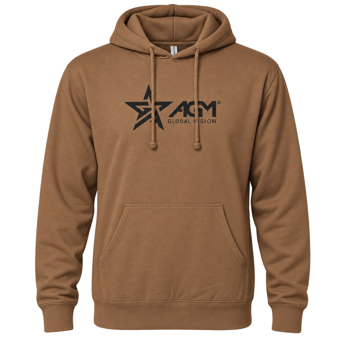 Logo Brown Heavyweight Hoodie
