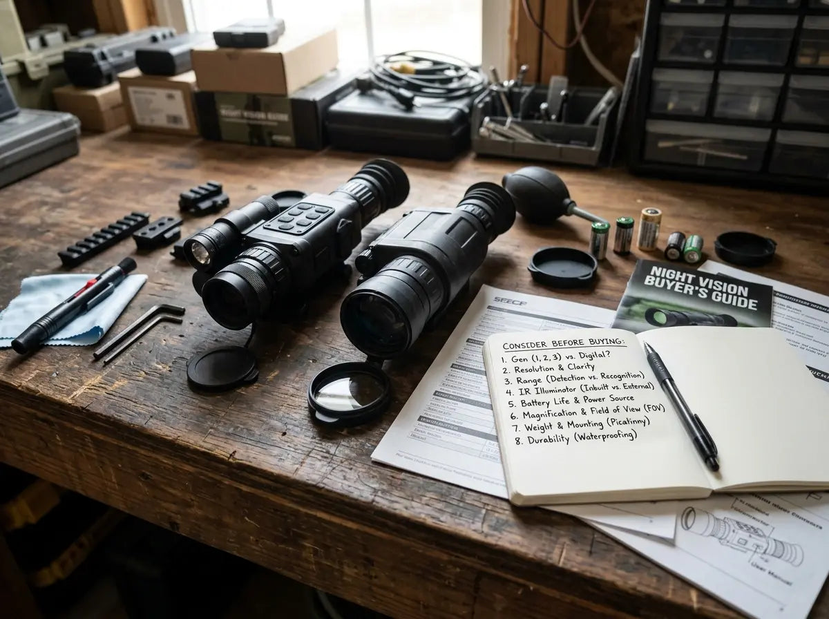 What to Consider Before Buying a Night Vision Scope
