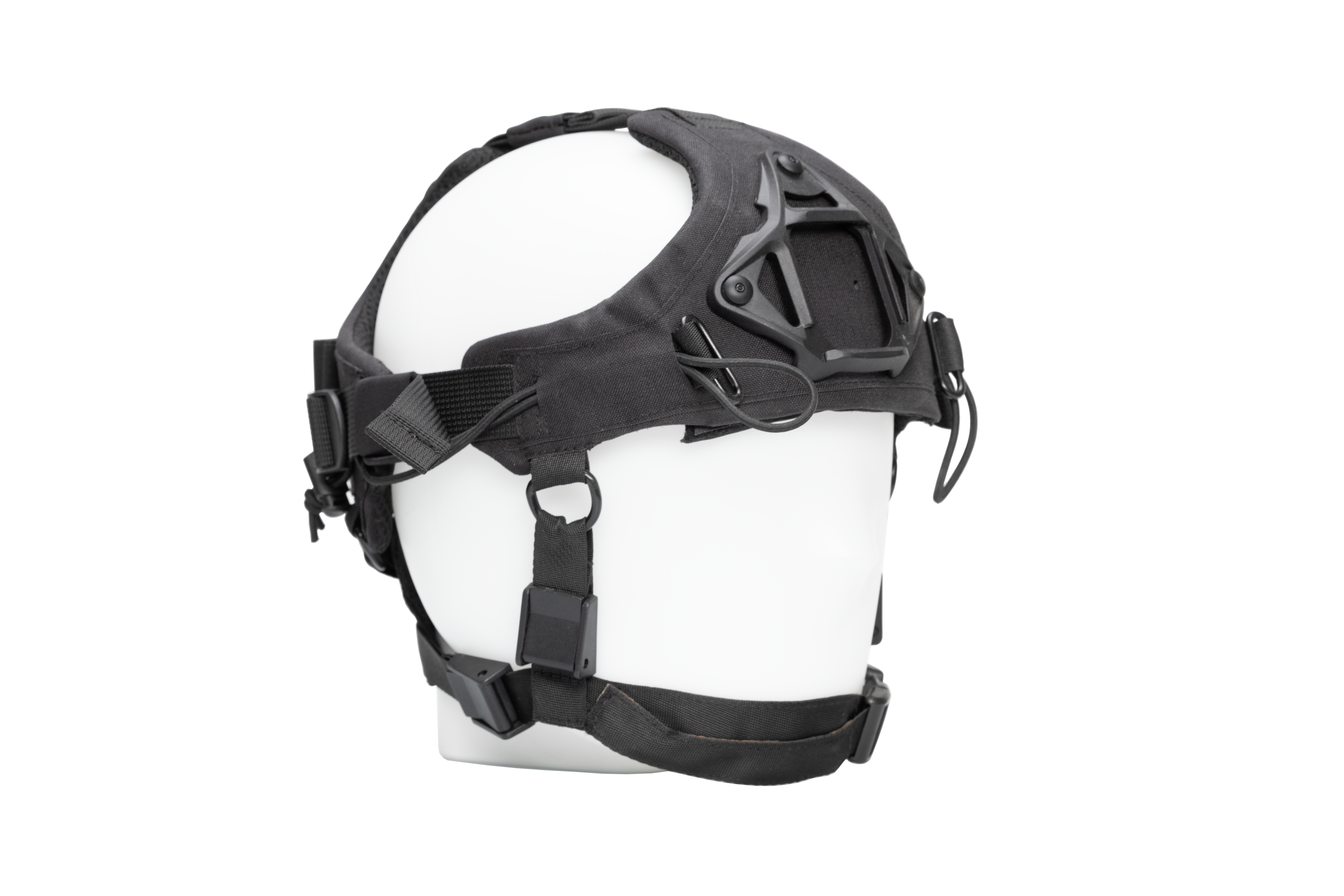 Soft Headgear with Shroud, black (PVS-7, PVS-14, UNVG)