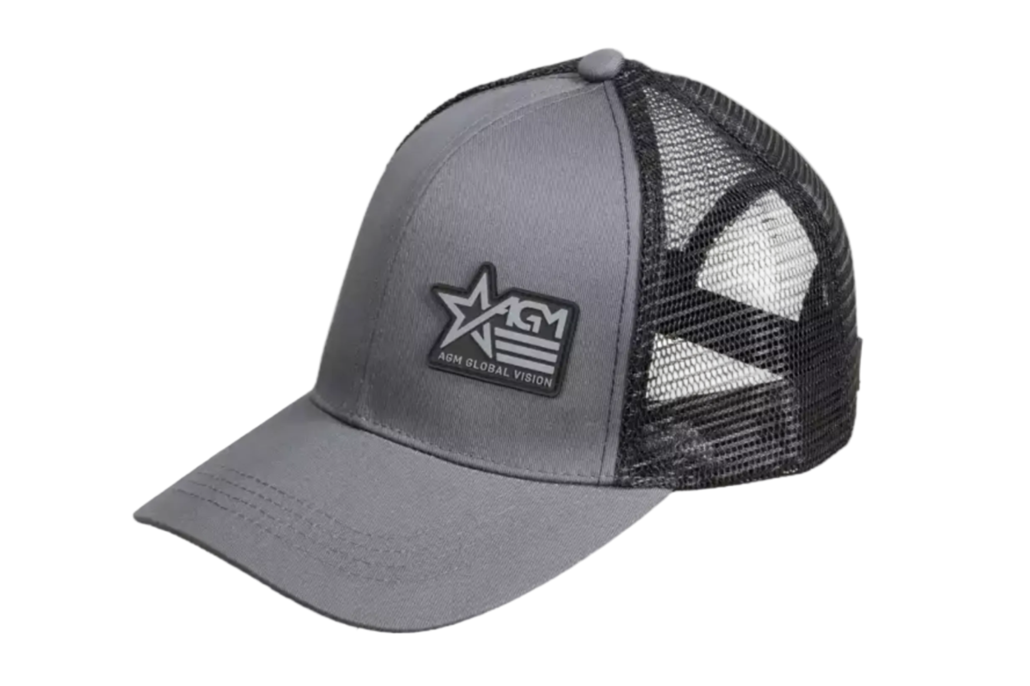 AGM Trucker Hat Black and Grey
