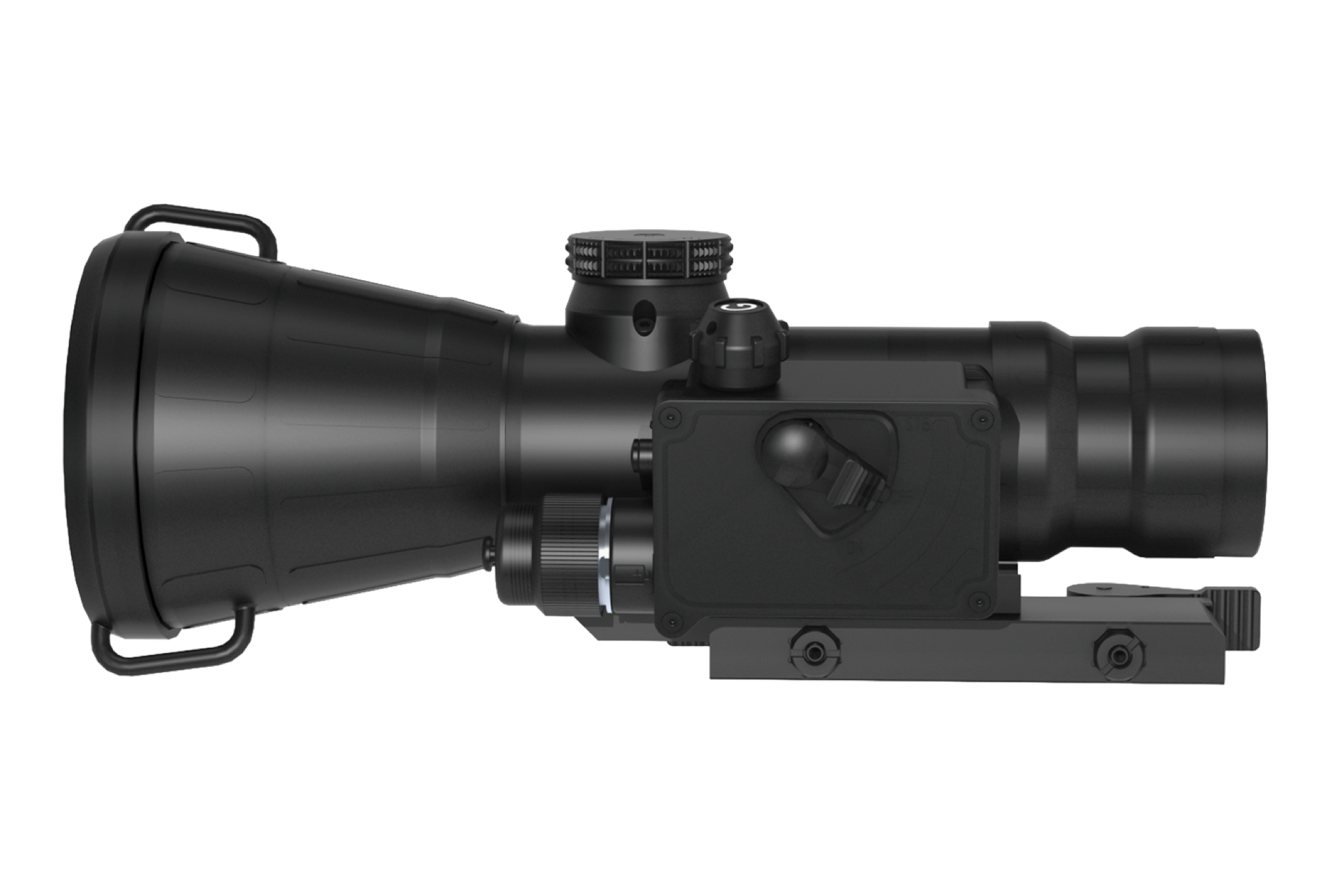 AGM COMANCHE-40ER Night Vision Clip-On - Top View