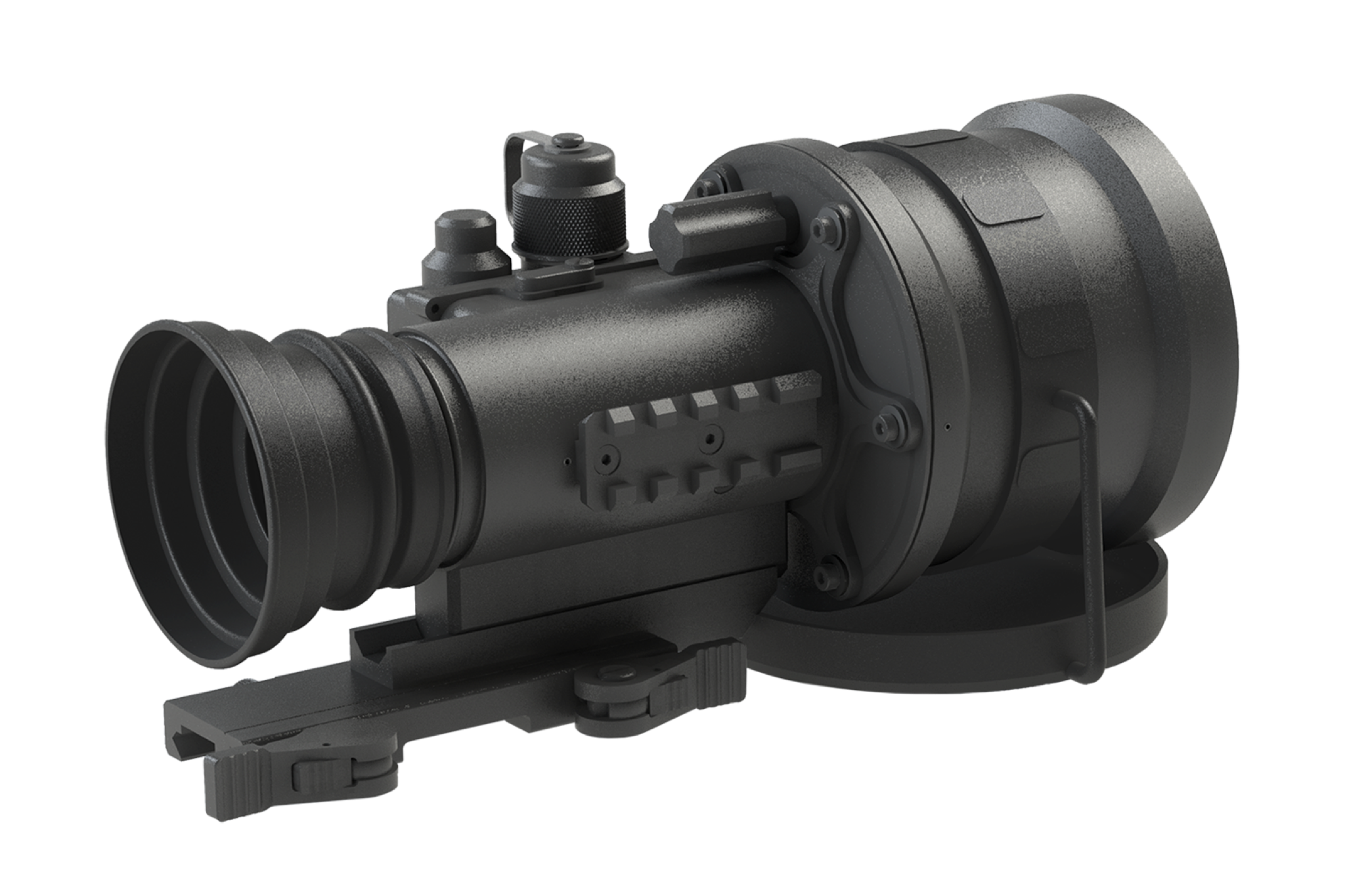 AGM COMANCHE-40LR Night Vision Clip-On - Rear View