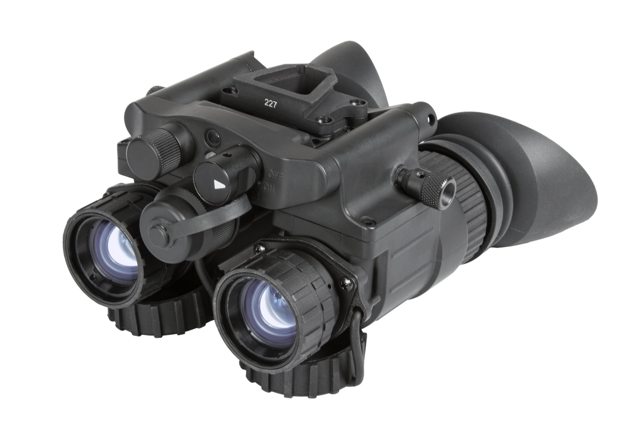 AGM NVG-40 Night Vision Goggles - Left Angle