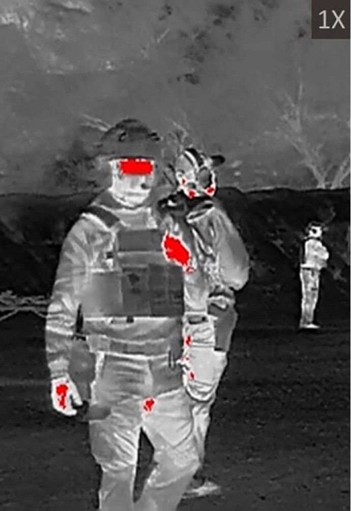 How to shield yourself from thermal imaging?