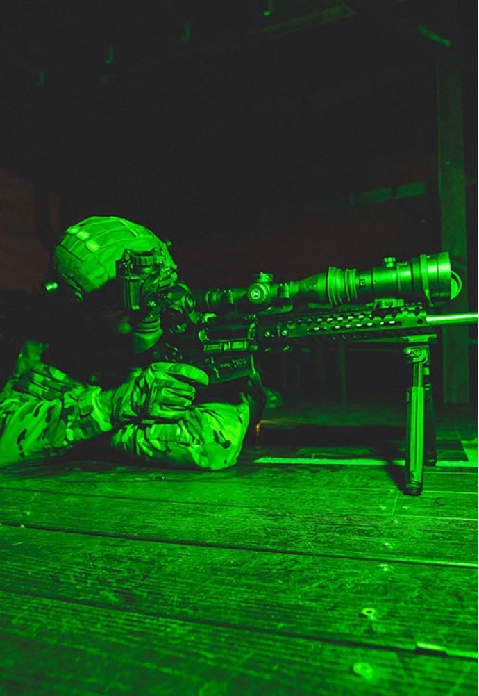 Night Sight Goggles Operation Principle