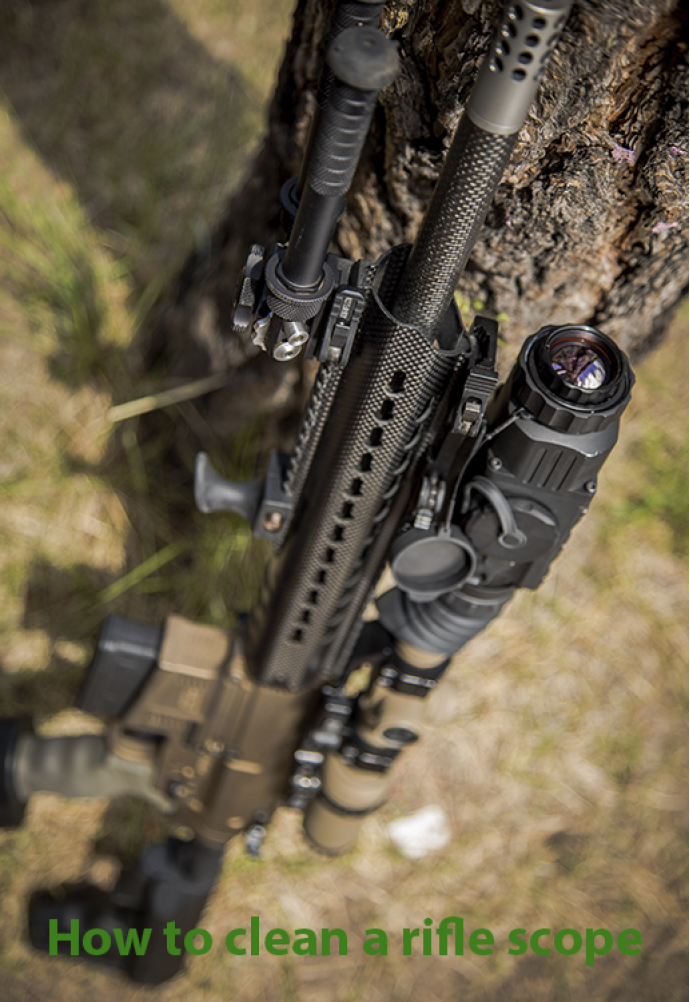 How to clean a rifle scope