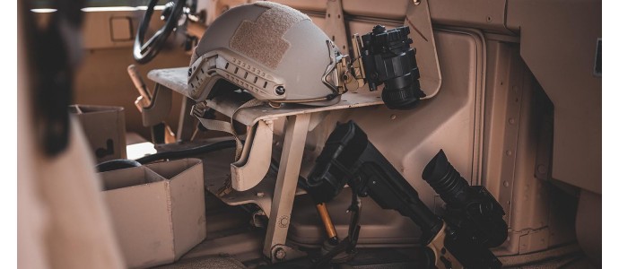Night vision optics in the army