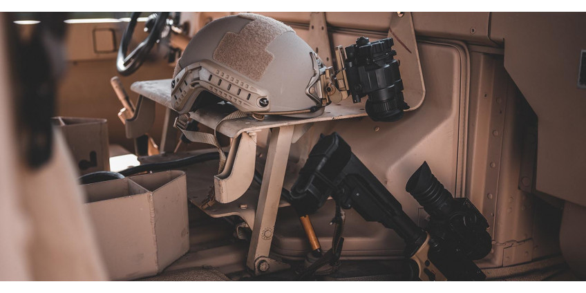 Night vision optics in the army