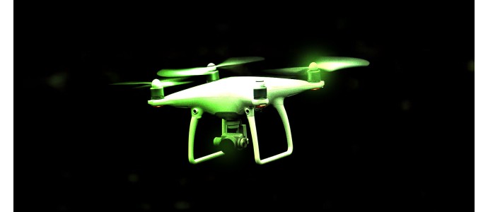 Night vision devices on modern drones