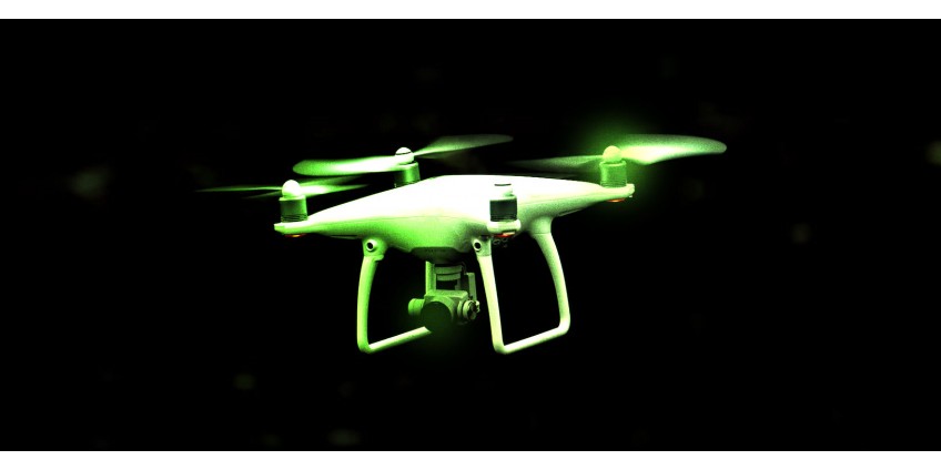 Night vision devices on modern drones