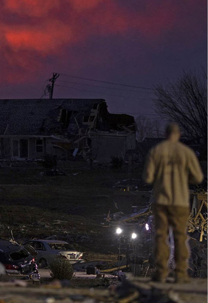 How can night vision save your life during a natural disaster?