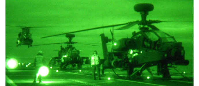 Helicopters With Night Vision