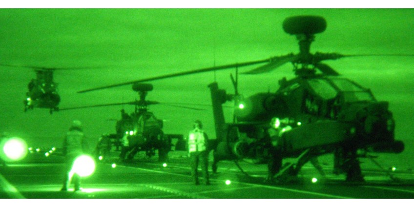 Helicopters With Night Vision