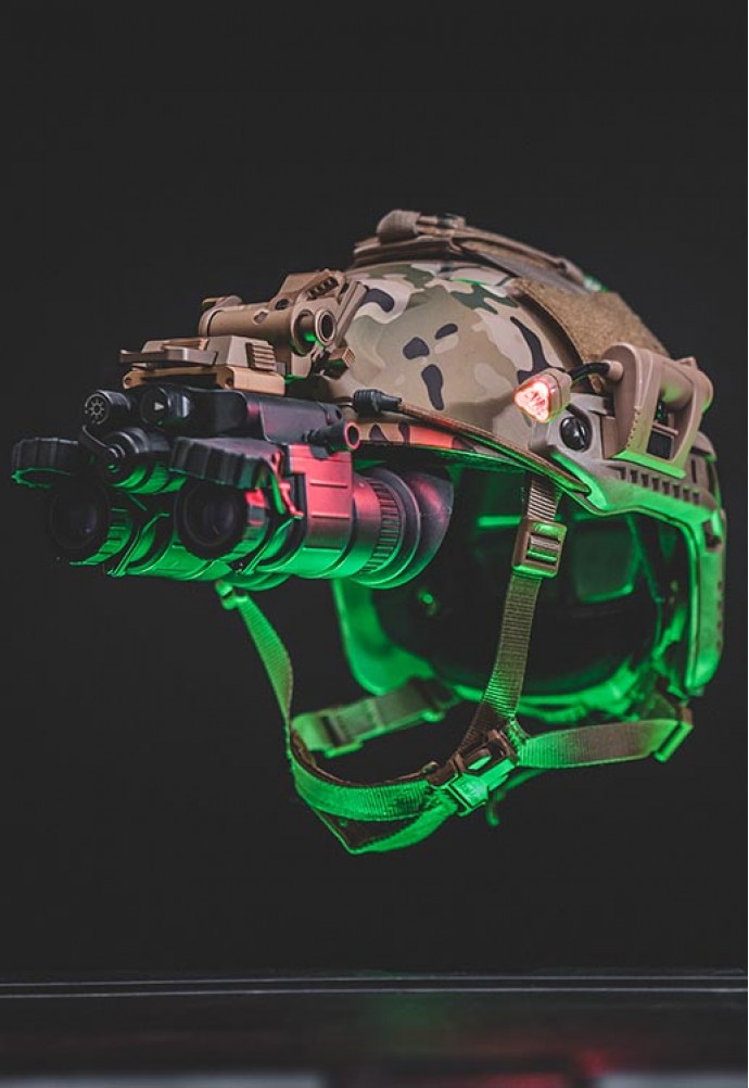 Modern US Army combat helmet