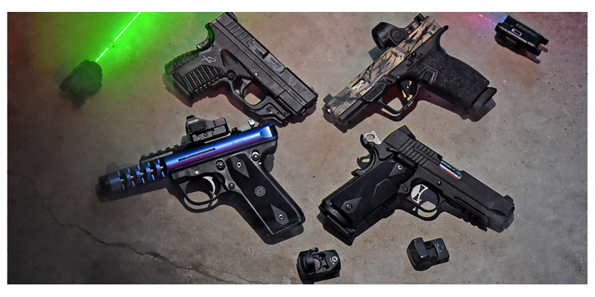 Laser sights vs red dot sights for Pistol