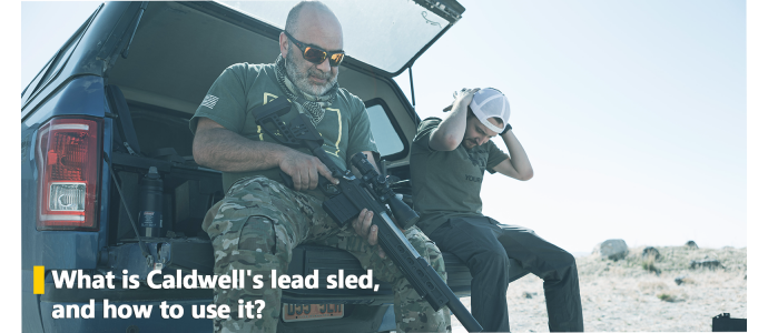 What is Caldwell's lead sled, and how to use it?