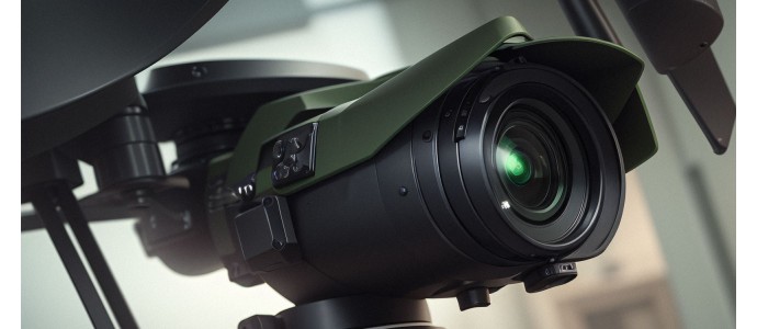 Drones with night vision devices in modern warfare
