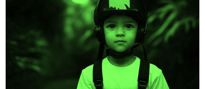 Night vision devices and thermal imagers for the little ones. Have fun and learn with your children