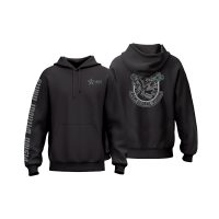 AGM Hoodie Skull, black color, size XL