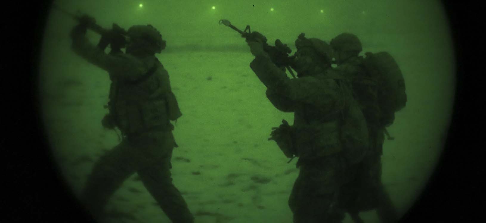 Infrared illumination for night vision devices