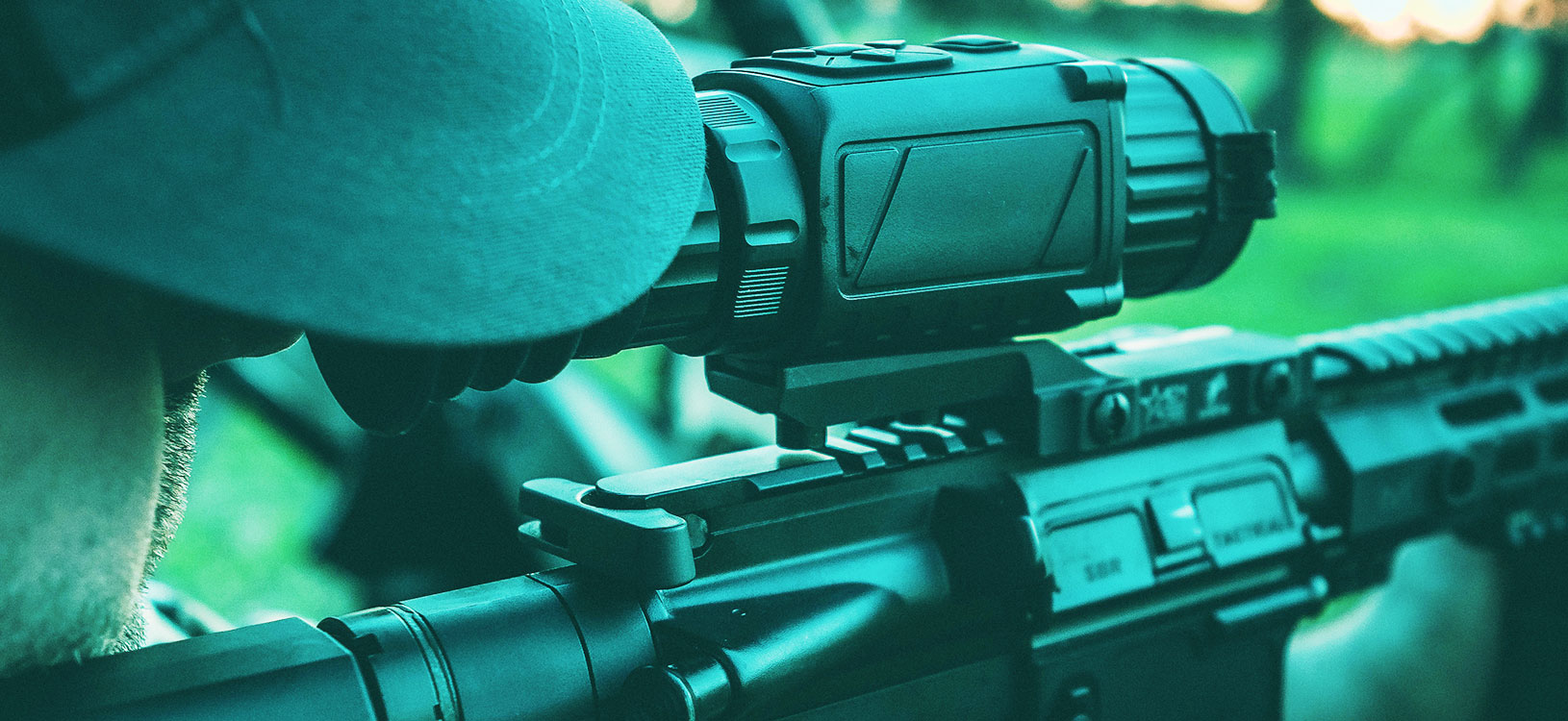 How to mount a night vision scope on an AR-15.