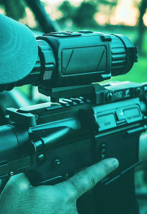 How to mount a night vision scope on an AR-15.