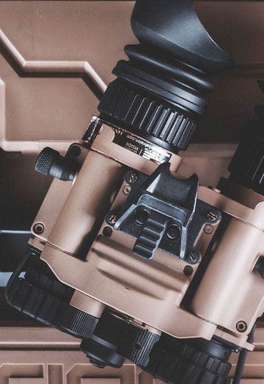 Night vision binoculars for grunts.