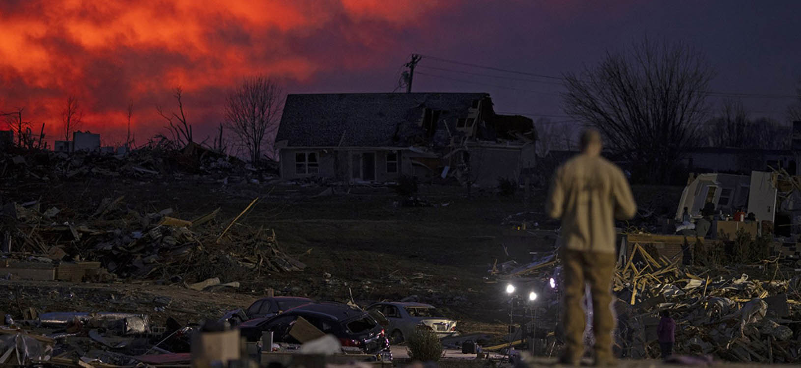 How can night vision save your life during a natural disaster?