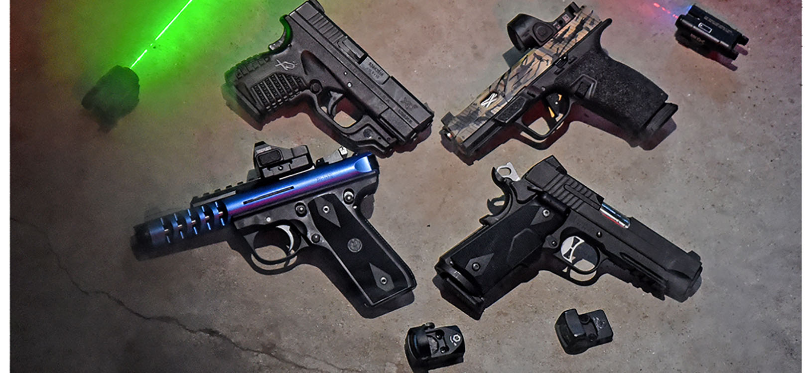 Laser sights vs red dot sights for Pistol