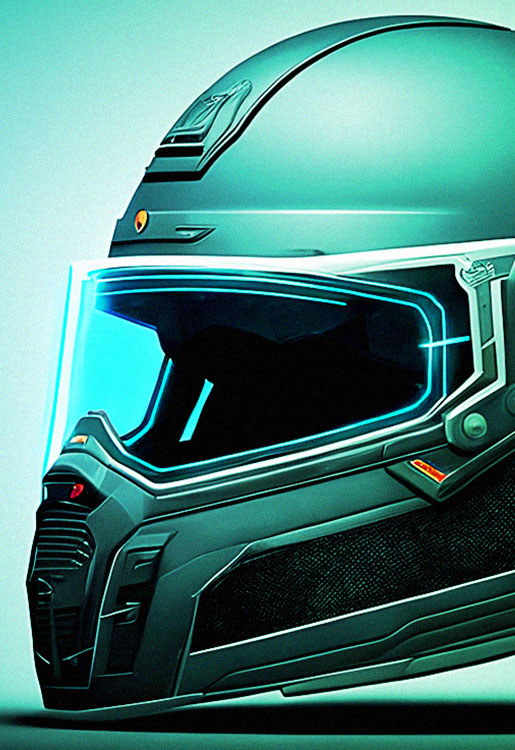 Pilot helmets - from night vision to rear vision