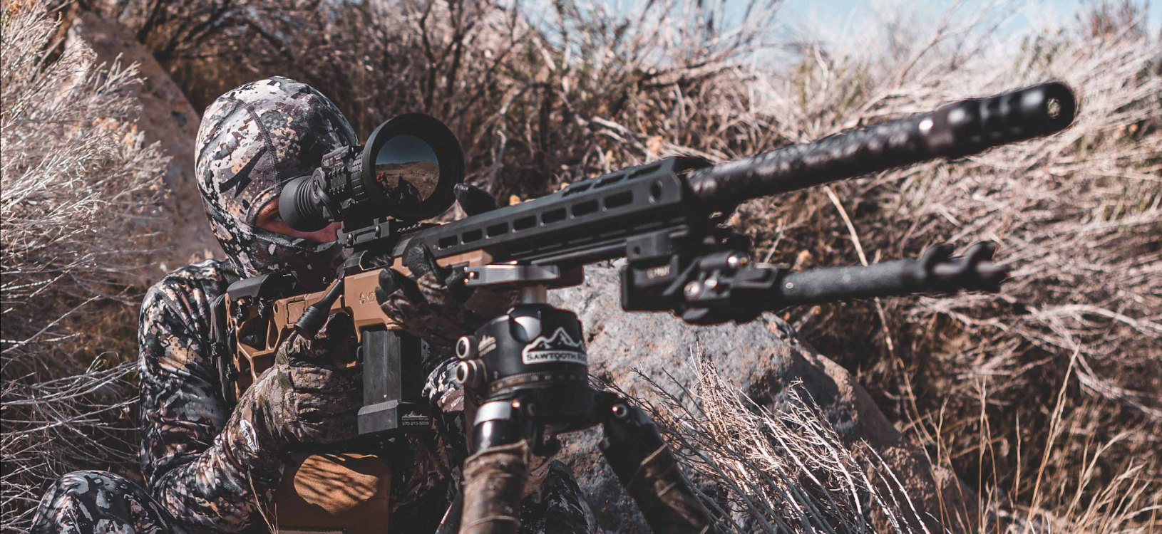 US Army sniper equipment.