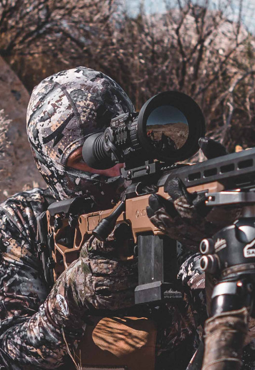 US Army sniper equipment.