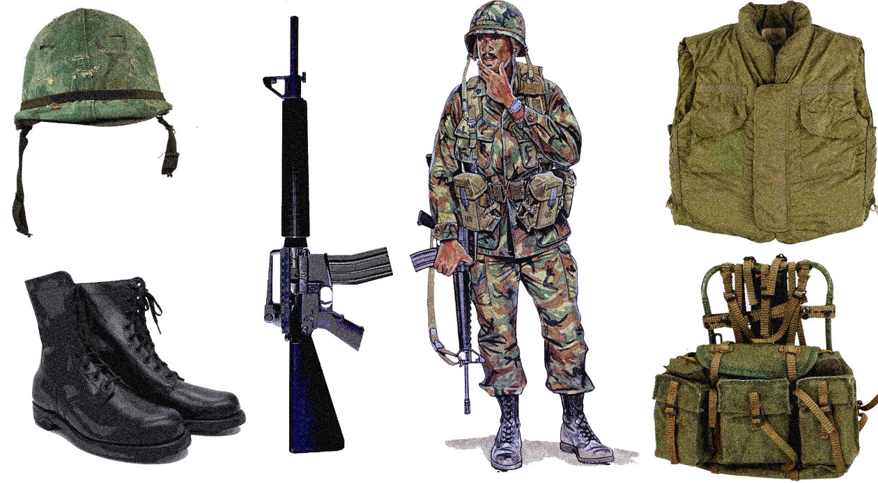 vietnam war soldier equipment